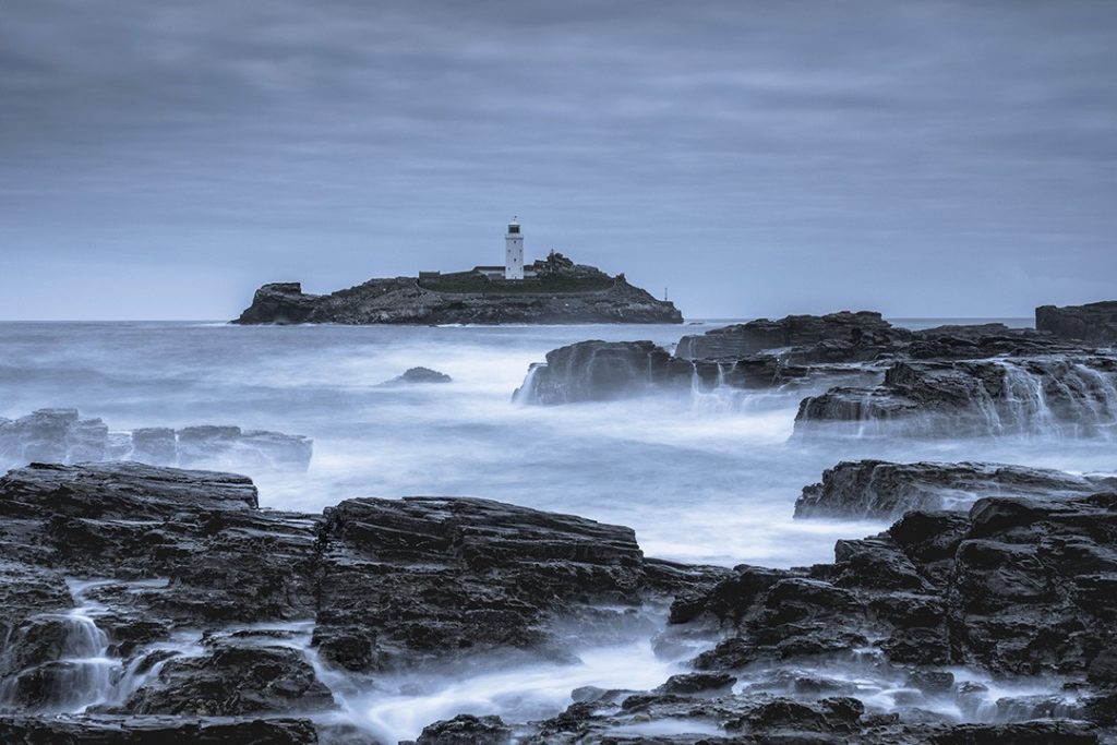 The wild storms of winter are especially dramatic in Cornwall