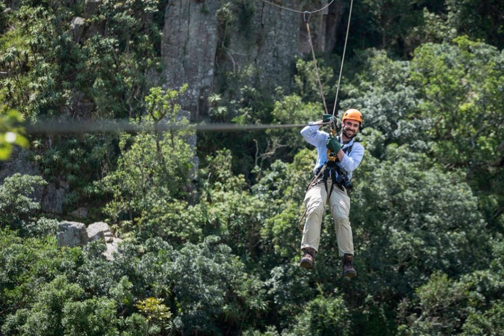 The treetop canopy tour is just one of the many great things to do in Eswatini