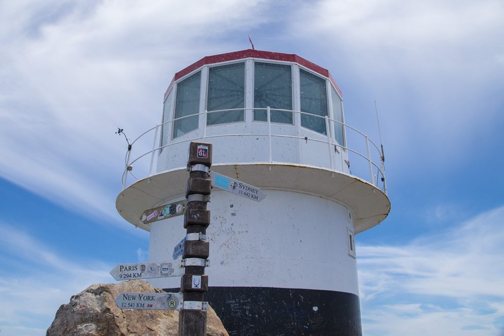 The old lighthouse at Cape Point