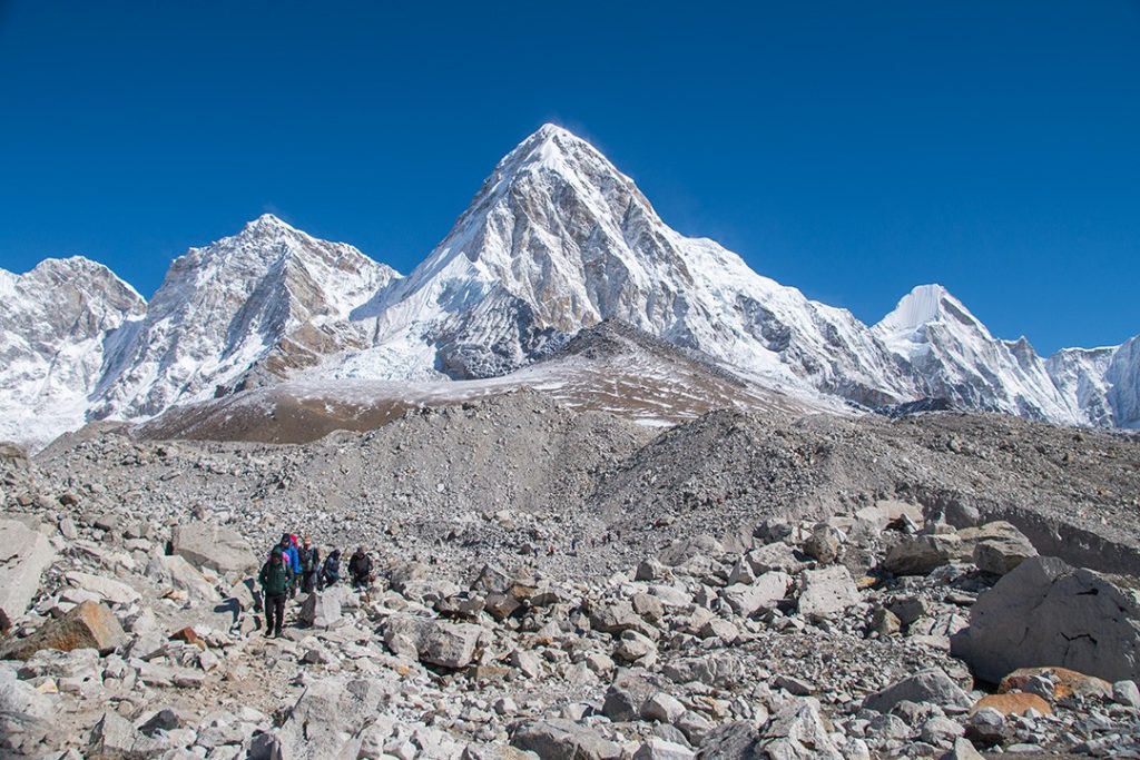 The Everest base camp trek was spectacular