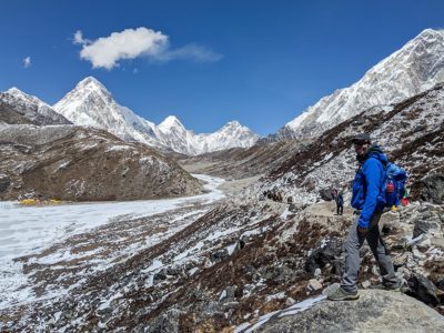 Peter on the Everest base camp trek