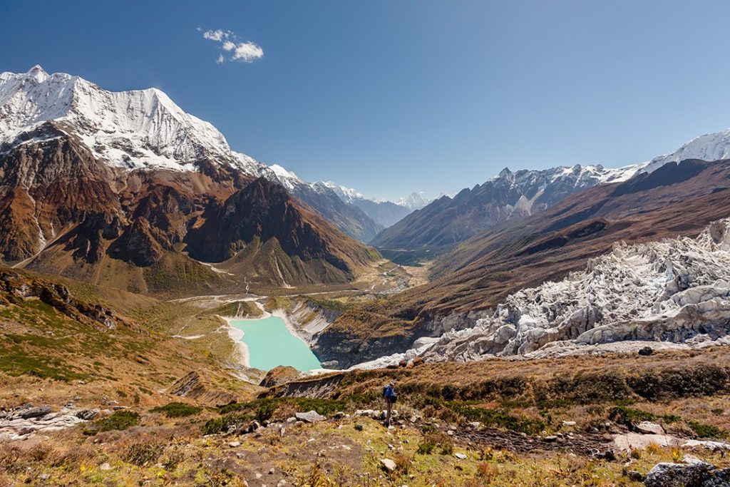 Manaslu is the eighth highest mountain in the world