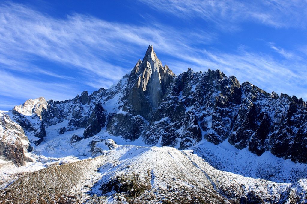 Fittingly, 'aiguille’ translates as ‘needle’ - one of the most beautiful mountains in the world