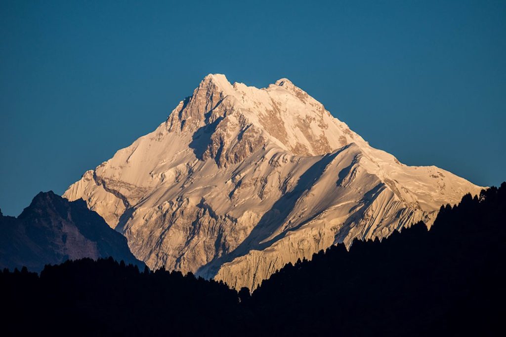 Kanchenjunga is the easternmost of the eight-thousanders