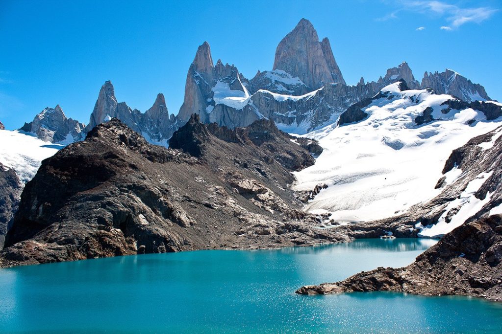 The imposing Fitz Roy is one of the most beautiful mountains in the world