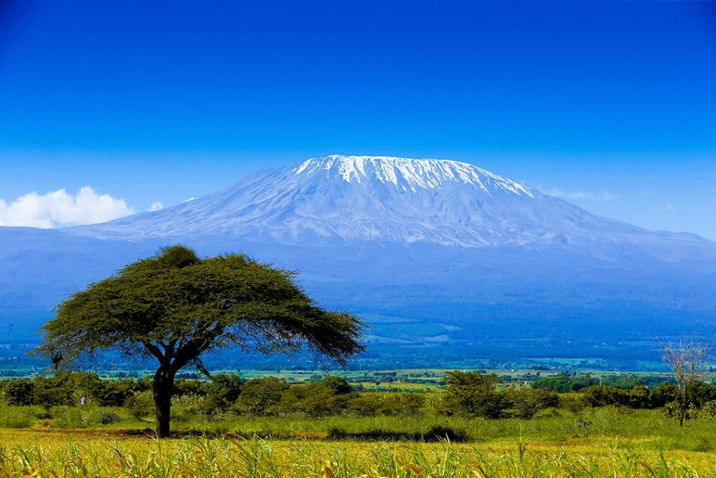 escaladas de montaña no técnicas: kilimanjaro