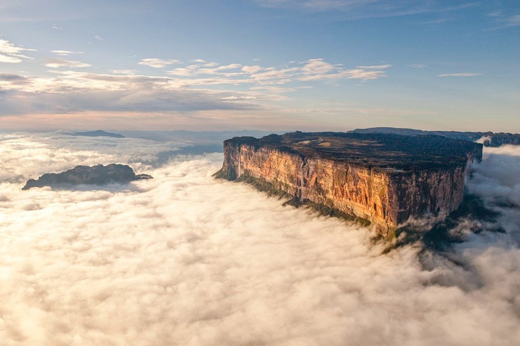 Roraima serves as a tripoint for Brazil, Guyana and Venezuela and is one of the most beautiful mountains in the world