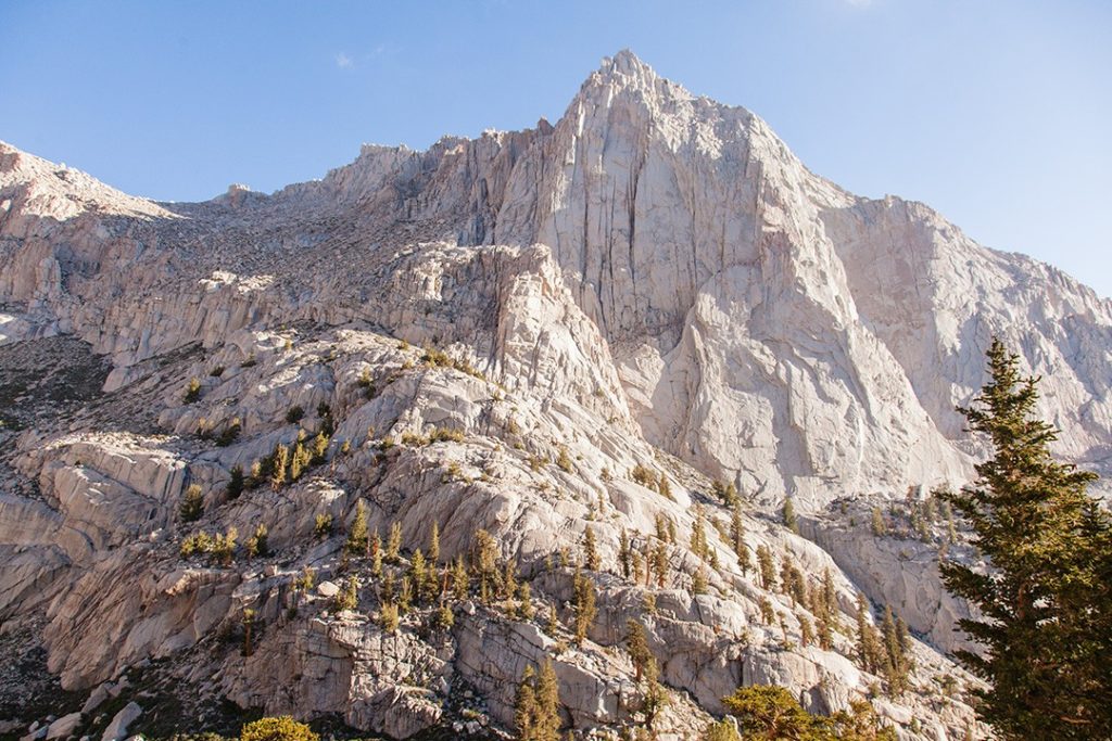 The highest summit in the contiguous United States