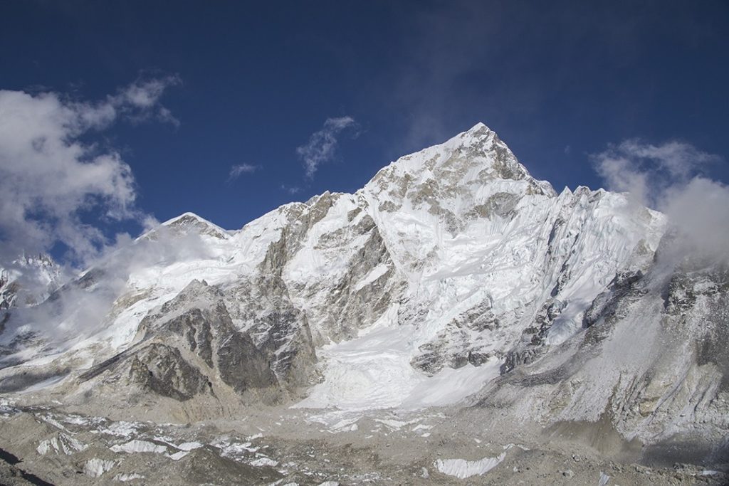 interesting facts about mount everest Nuptse-west-face