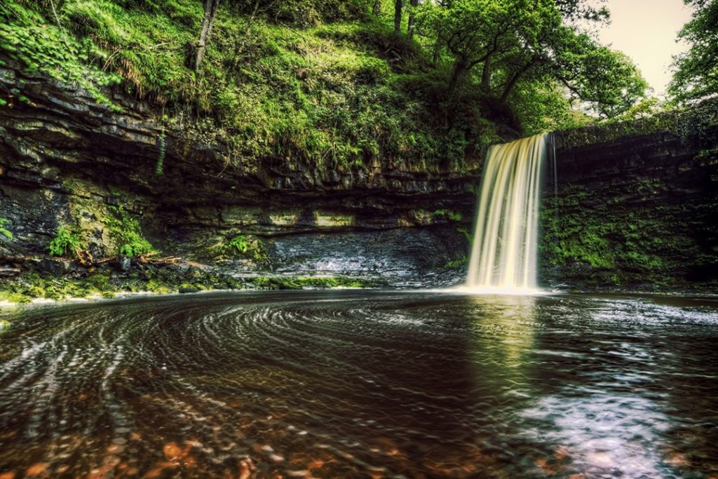 national parks in wales waterfalls