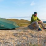 My first night of camping trekking the Arctic Circle Trail