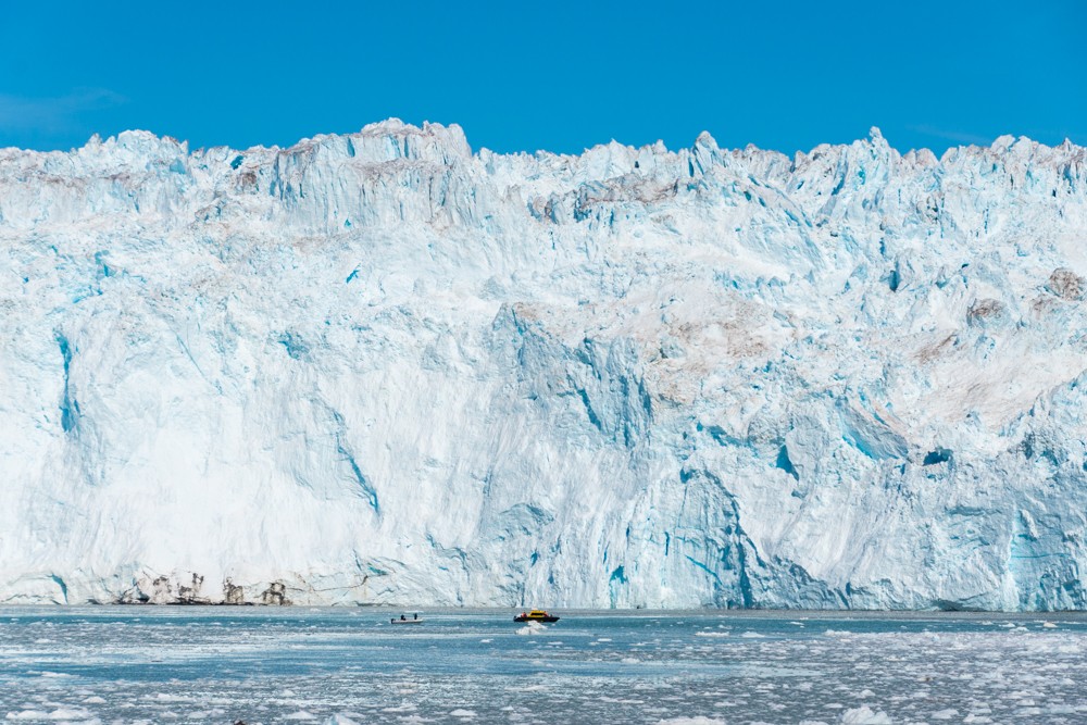 island gletscher tour boot