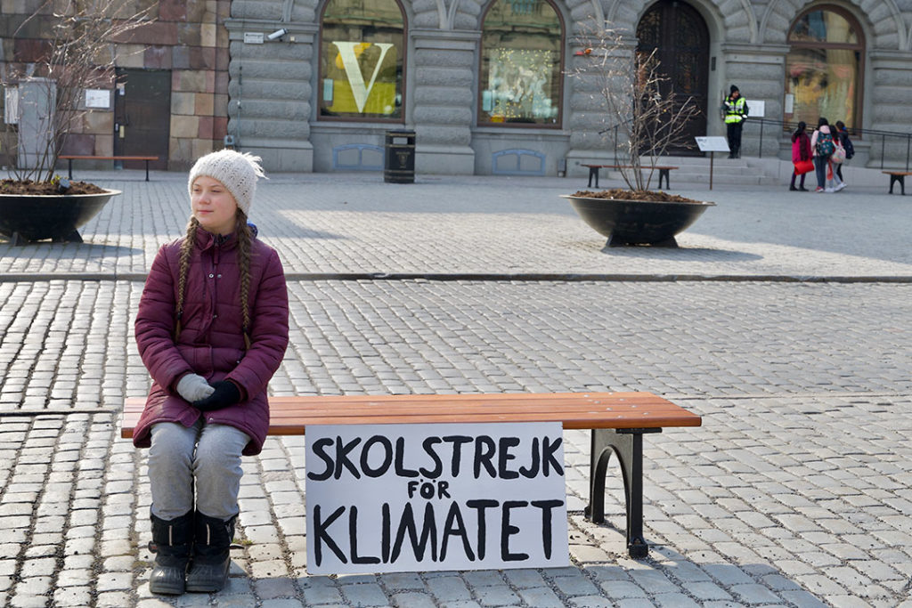 Greta Thunberg started a school strike movement that went global