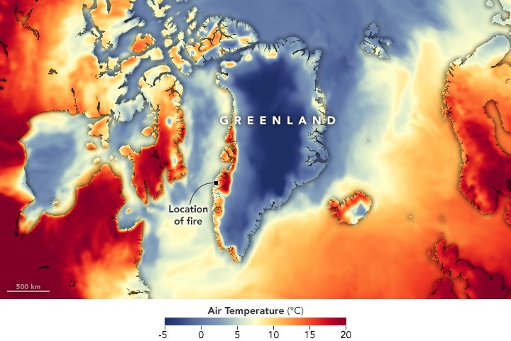 2019 has seen unprecedented temperatures in the Arctic