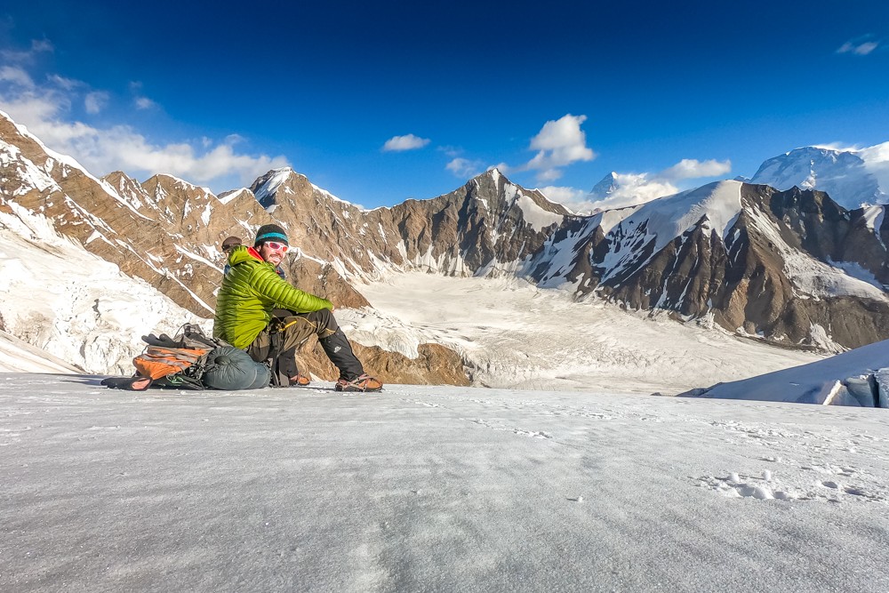 One of the most important tips for trekking to K2 base camp: warm clothing!