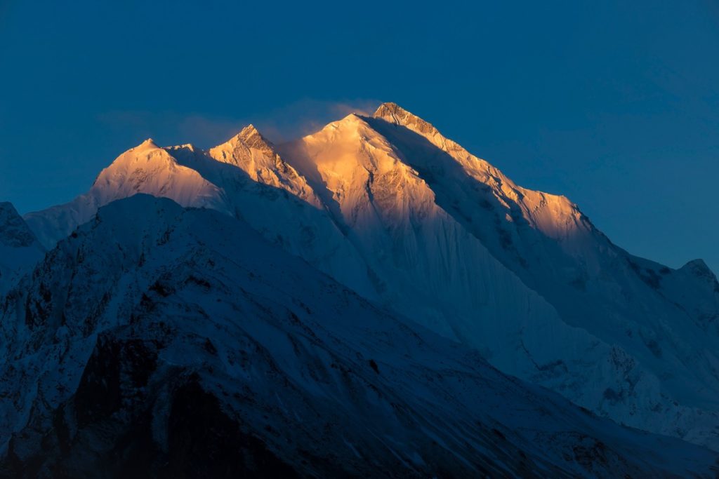 Sunrise on Rakaposhi Peak