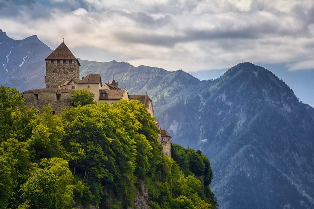 Liechtenstein is pronounced with a hard 'c'