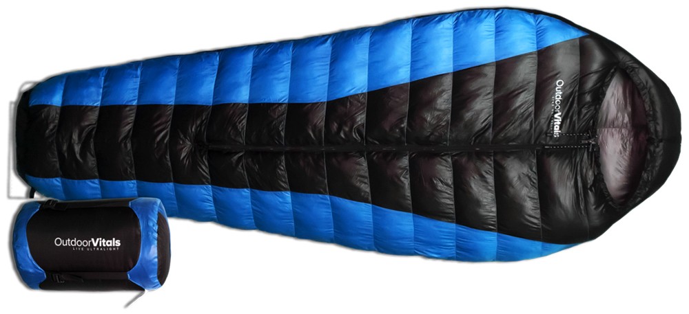 My new front-opening sleeping bag