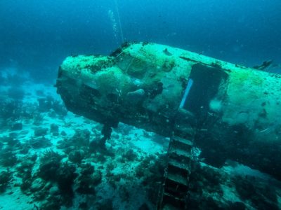 Diving the Sonesta plane wrecks in Aruba