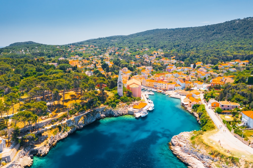 La pintoresca isla de Lošinj