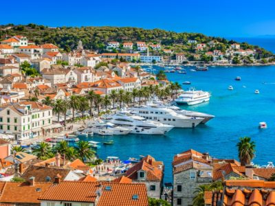 Hvar is known as a celebrity hideout