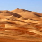 Rub' al Khali sand dunes