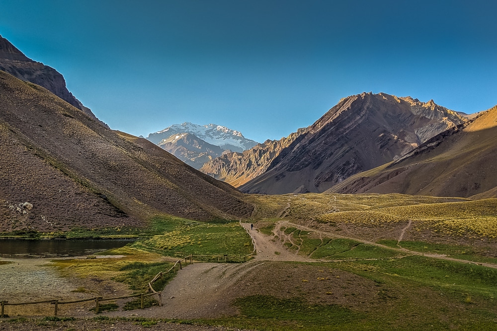 Nuestra vista final del Aconcagua