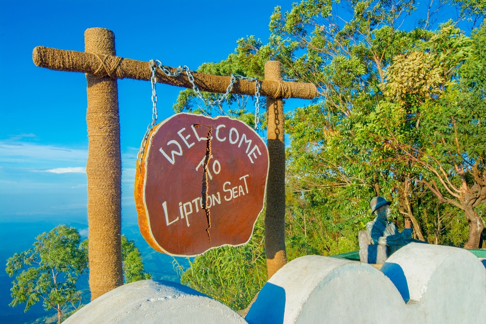 The Lipton Seat in Sri Lanka