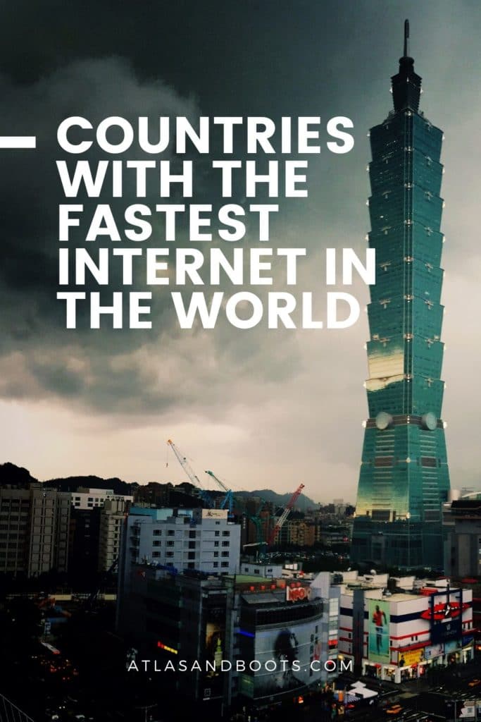 fastest internet in the world pinterest pin