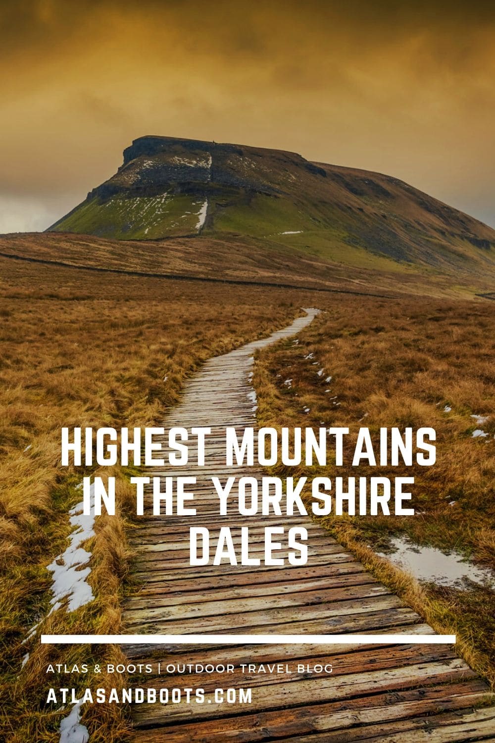 Highest mountains in the Yorkshire Dales Atlas & Boots