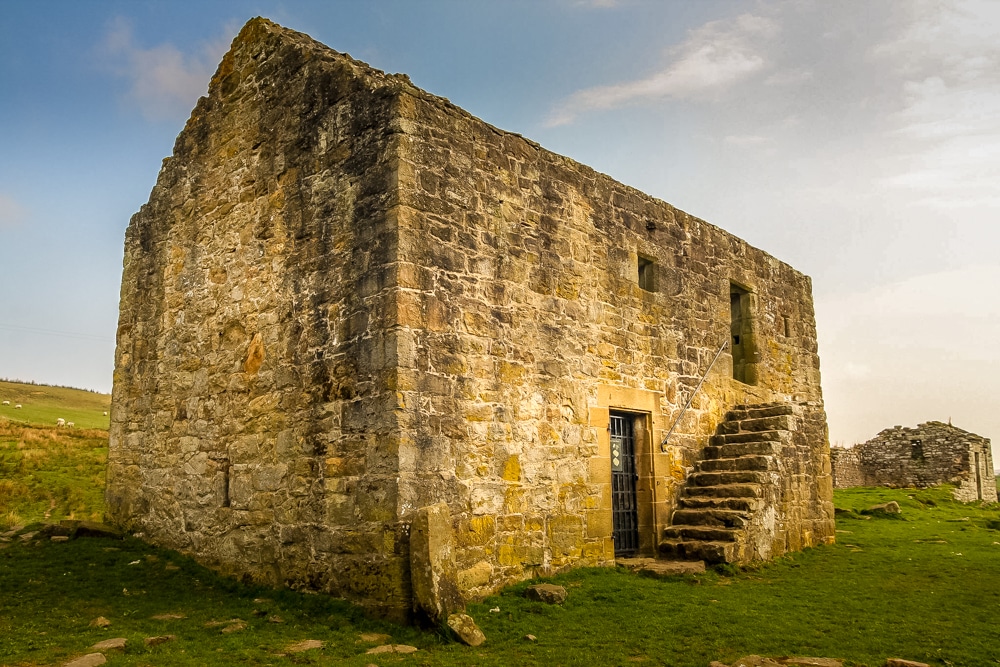 Black Middens Bastle, cerca de Greenhaugh, es una de las mejores excursiones del Parque Nacional de Northumberland.