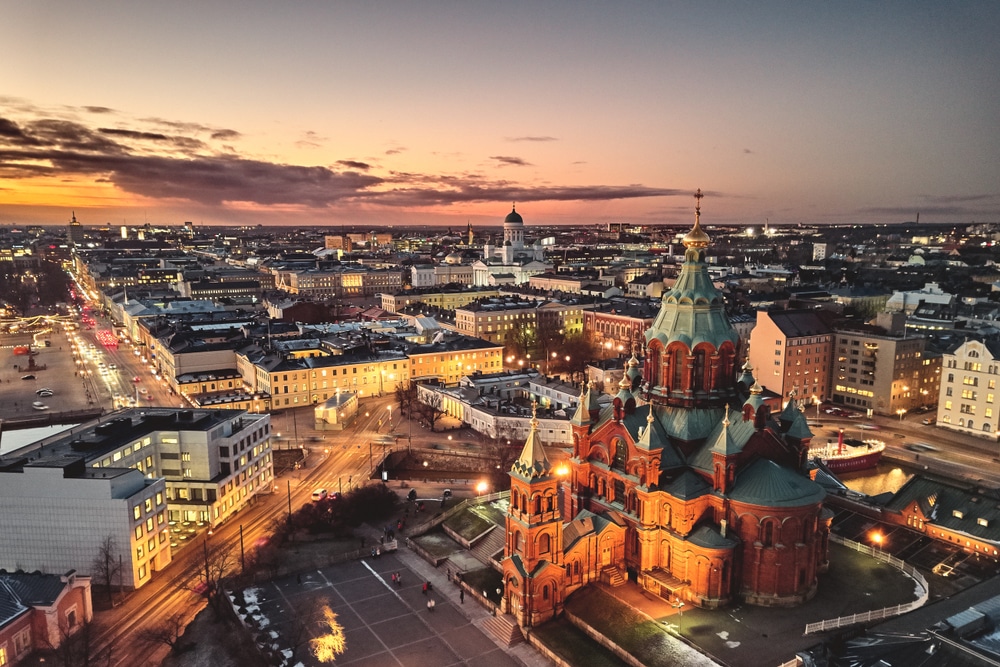 helsinki is happiest cities in the world 2020