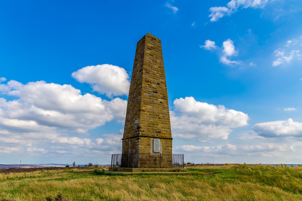 Monumento al Capitán Cook en el Gran Ayton Moor