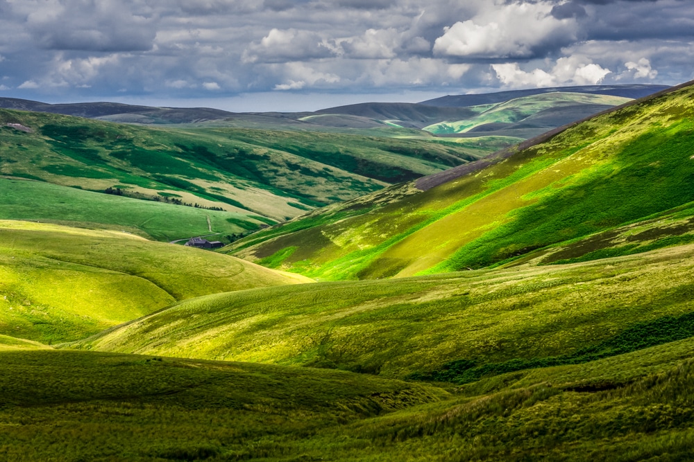 Otterburn Ranges in Northumberland National Park