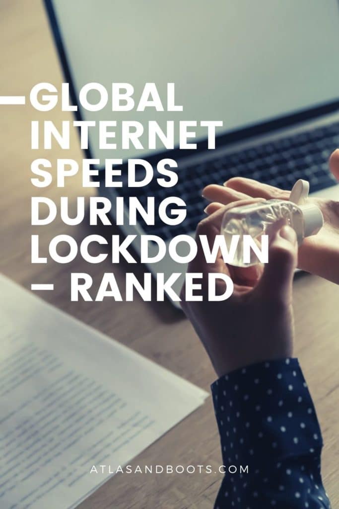 global internet speeds during lockdown pin
