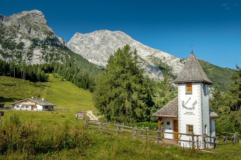 The Watzmann massif towers above ‘Berchtesgadener Land’