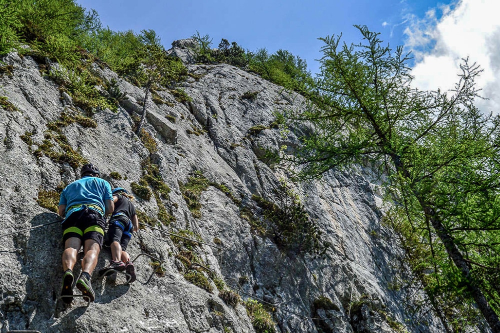 El Schützensteig vía ferrata