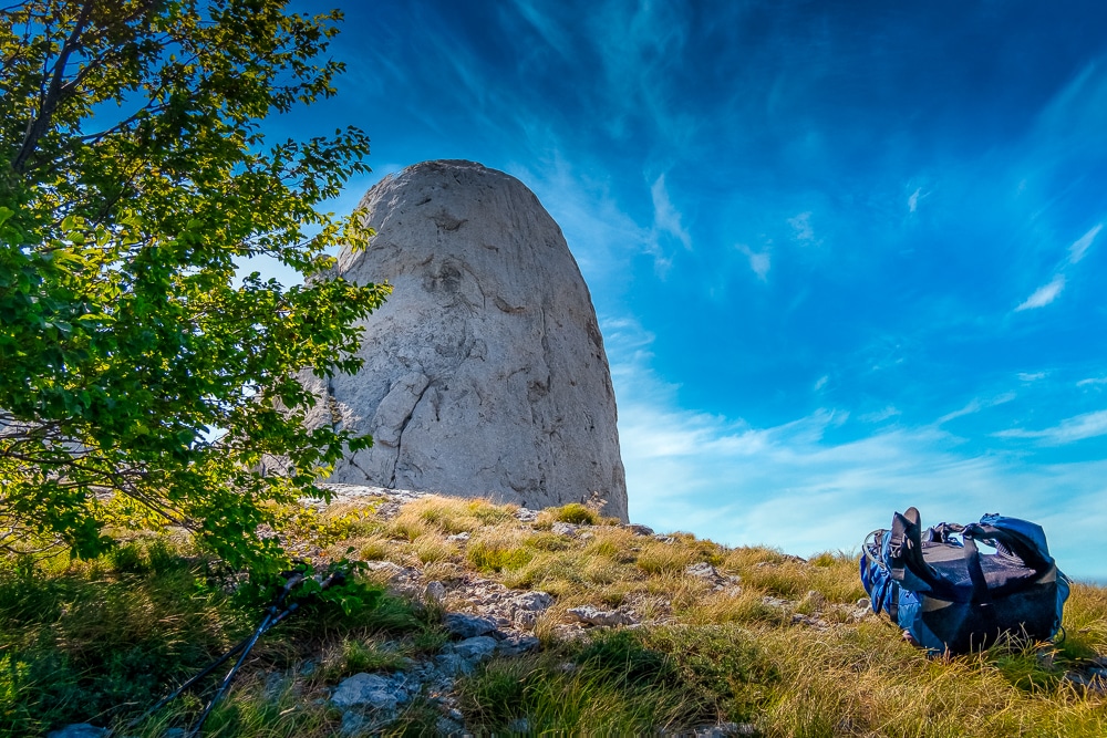 La forma distintiva de Stapina en el Highlander Velebit