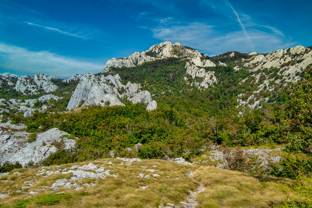 Una típica escena en el Highlander Velebit 