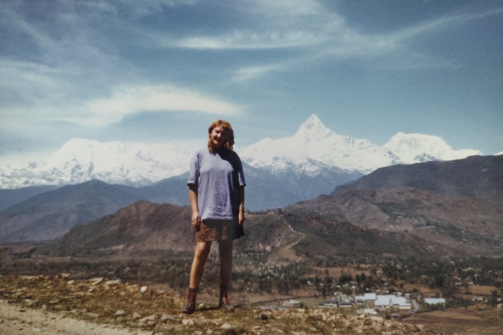 Roz Watkins in Nepal