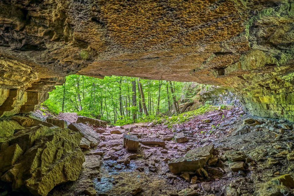 El Parque Estatal Clifty Falls de Indiana