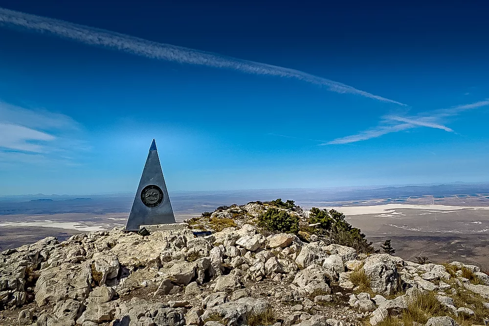 La Cumbre de Guadalupe Peak en Texas