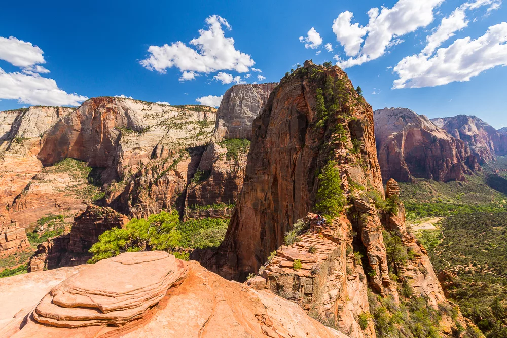 Angel's Landing in Zion National Park  is one of the best hiking trails in every US state