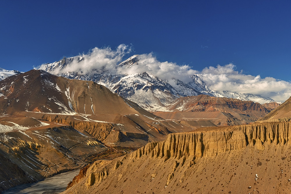 El Mustang superior en Nepal