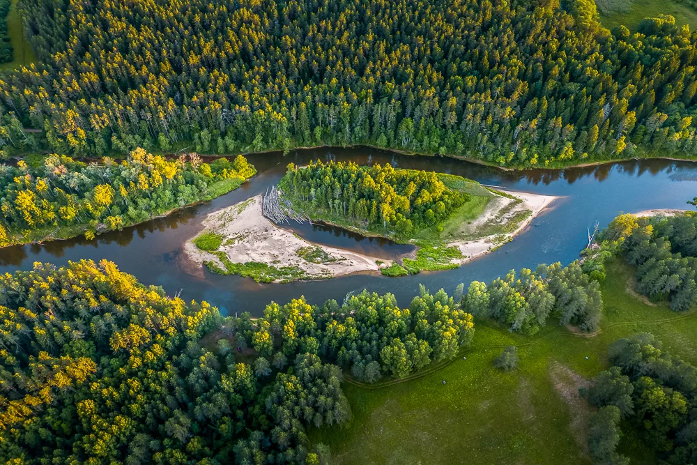 Los bosques de Letonia