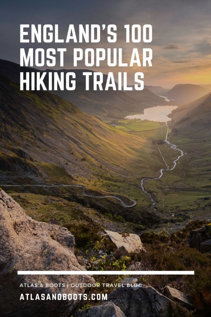 England’s most popular hiking trails Pinterest pin