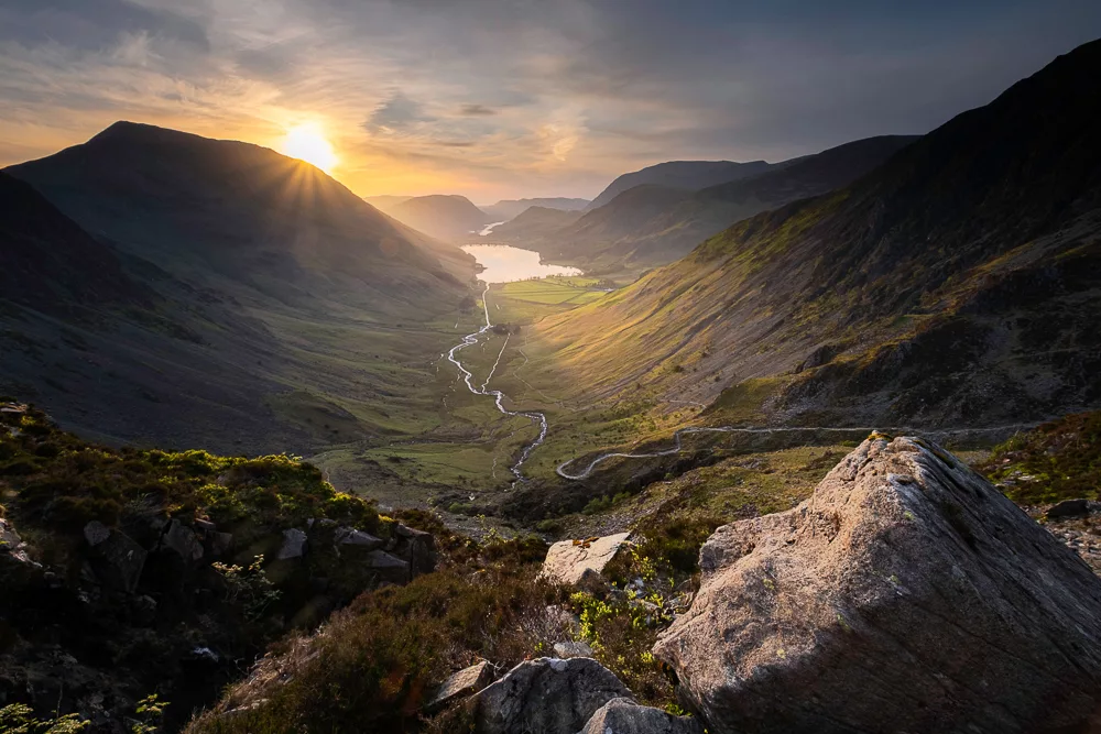 Buttermere Fell is home to some of the most popular hiking trails in England