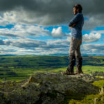 Descending Calf Top after climbing every mountain in the Yorkshire Dales