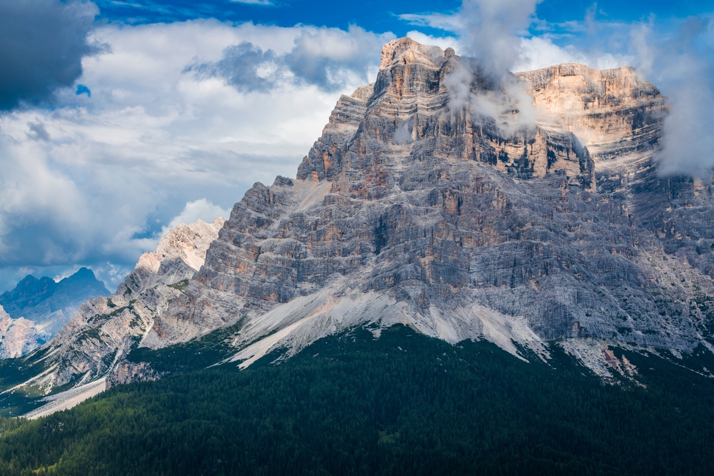 Monte Civetta en Italia es una de las nuevas caminatas de Highlander Adventure