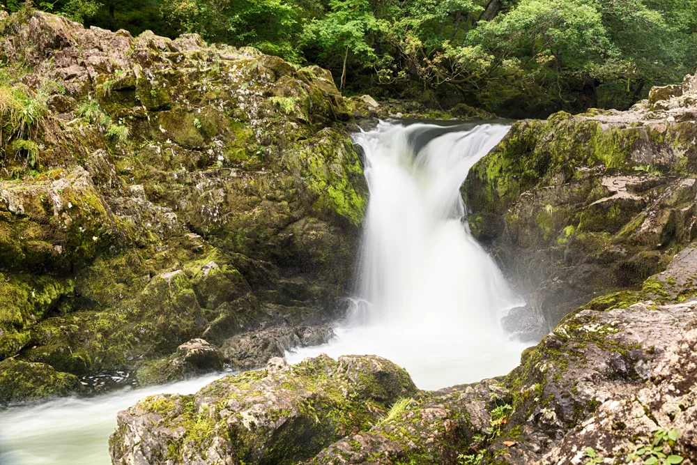 Skelwith force is one of the best hikes in the Lake District